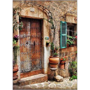 Ρόλερ με Ψηφιακή Εκτύπωση 'Old Town' Α1204