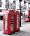 ROLER ME PsIFIAKI EKTuPOSI 'LONDON TELEPHONE BOOTH' E242