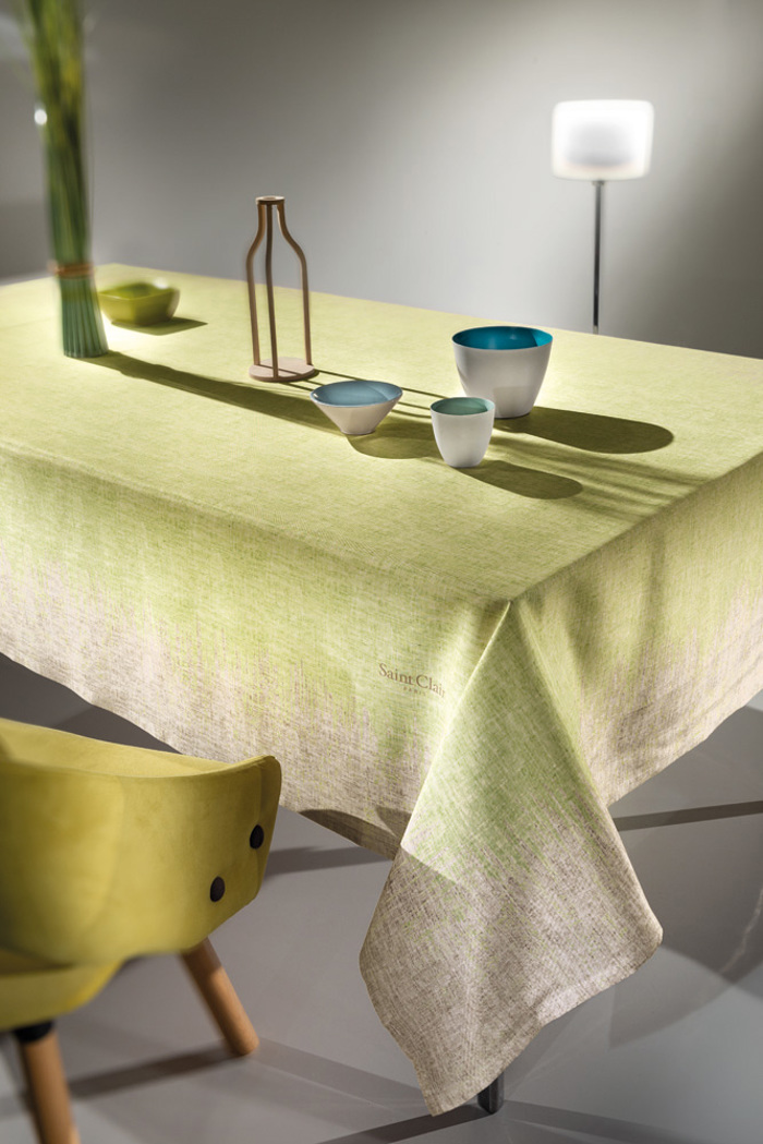Saint Clair Trapezomantilo Adiabroxo Alekiasto 145X180 1021 Lime Beige
