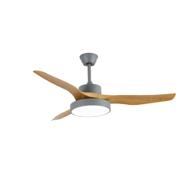 InLight Nitinat 25W 3CCT LED Ανεμιστήρας Οροφής Γκρι/Απόχρωση Ξύλου (102000230)