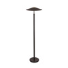 Inlight Epidapedio Fotistiko LED 3000K se Mavro Xroma apo Metallo 48x142cm (45033-Black)