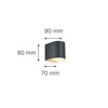 ItLighting Aplika Exoterikou Xorou 'Powell' 1xGU10 Ggri 9x8cm 80200234