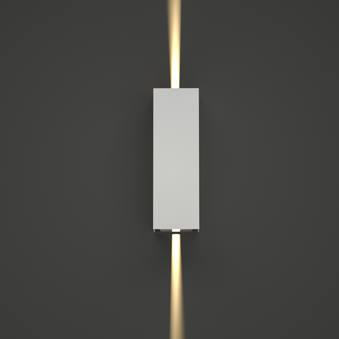 ItLighting Aplika Toixou Anthraki Up-Down 'Lanier' LED 5W/3000K me Ruthmizomeni Desmi 12x4.1cm 80201041