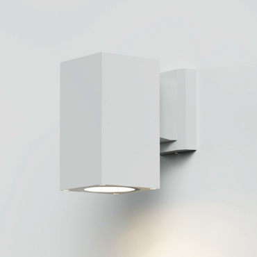 it-Lighting Απλίκα Τοίχου Up and Down Palmyra E27 Εξωτερικού Χώρου Λευκή (80203924)
