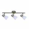 InLight Epitoixio spot apo metallo se oxunte apoxrosi 3xE14 60cm (9065-3F-Oxunte)
