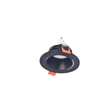 Inlight Downlight Σποτ GU10 σε Μαύρη Απόχρωση 9cm (X00310B)