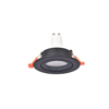 Inlight Downlight Spot GU10 se Mavri Apoxrosi GU10 (X00350B)