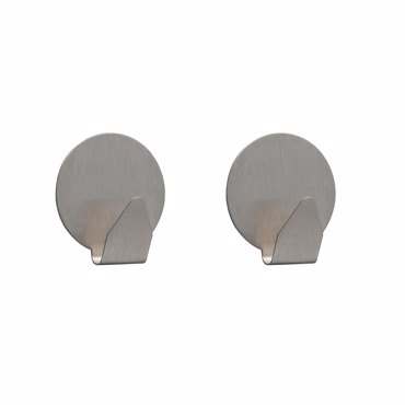 Tiger Baseline Σετ των 2 Άγκιστρο small Brushed stainless steel1112130942