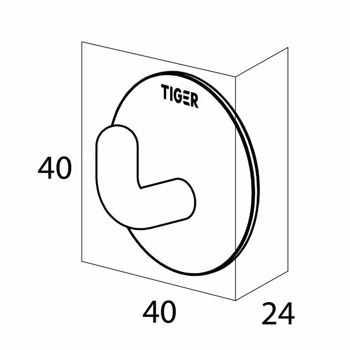 Tiger Rondo Aggistro Brushed stainless steel 1117530942