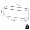 Tiger 2-Store Epitoixio Rafi 25 cm White 1500010146