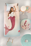 Saint Clair Set Paidiki Paplomatothiki & maxilarothiki MERMAID Cotton 160x225