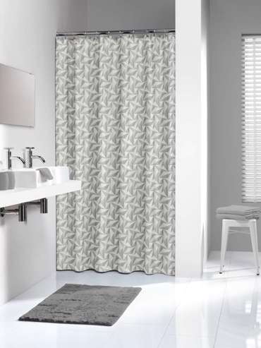 Sealskin Piega 180x200 grey κουρτίνα μπάνιου υφασμάτινη