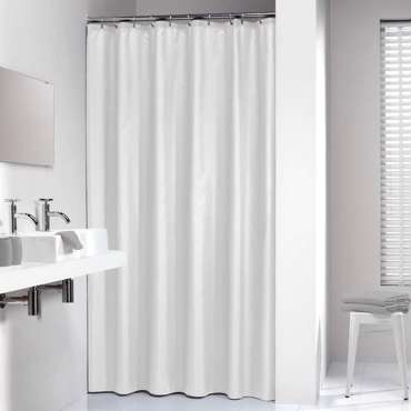 Sealskin Madeira 180x200 white κουρτίνα μπάνιου υφασμάτινη