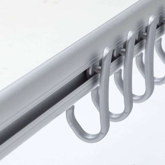 Sealskin Easy roll hooks 12 pcs grey krikoi kourtinas baniou