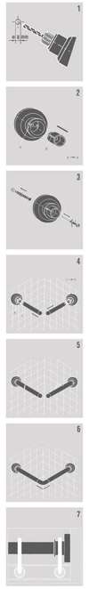 Sealskin 170x80 F20 mm chrome braxionas baniou gniakos