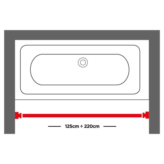 Sealskin 125-220 F28 mm white braxionas baniou ptussomenos