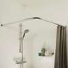 Sealskin 90x90 F28 mm mat aluminum braxionas baniou gniakos