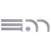 Sealskin 170x80 F28 mm chrome braxionas baniou gniakos