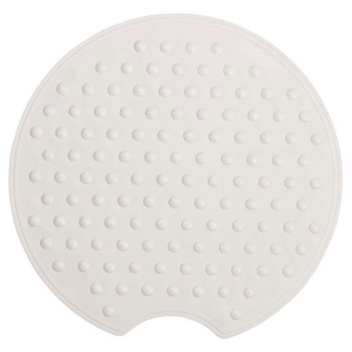 Sealskin Rotondo F55 white antiolisthitiko tapeto ntouzieras