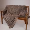 ESTHETI home Diakosmitiki Kouberta Kanape Gunini Ggri-Kafe Malaki 140x160cm 600-46023