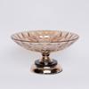 ESTHETI home Tourtiera Metalliki Xrusi me Gyali F29.5x16cm 754-11023
