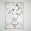 ESTHETI home Pinakas se Kamba Gynaika me Louloudia 80x3.5x120cm 755-12013