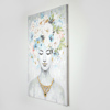 ESTHETI home Pinakas se Kamba Gynaika me Louloudia 80x3.5x120cm 755-12013