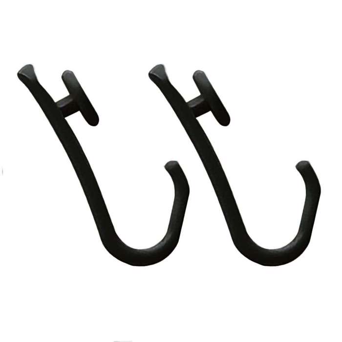 Sealskin Easy roll hooks 12 pcs black krikoi kourtinas baniou