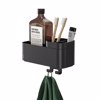 Tiger 2-Store Epitoixio Rafi me Thikes kai Kremastres 25 cm Black 800374