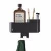 Tiger 2-Store Epitoixio Rafi me Thikes kai Kremastres 25 cm Black 800374