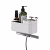 Tiger 2-Store Epitoixio Rafi me Thikes kai Kremastres 25 cm White 800375