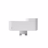 Tiger 2-Store Epitoixio Rafi me Thikes kai Kremastres 25 cm White 800375