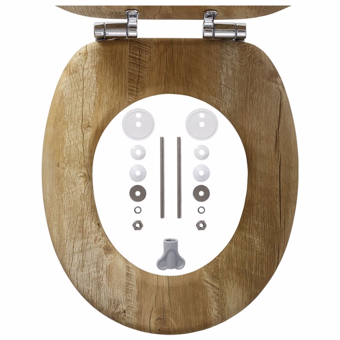 Tiger Hetta Kapaki Lekanis MDF Brown 800589