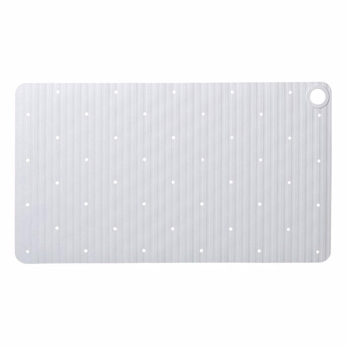 Sealskin Ribb Antiolisthitiko Pataki 40x70cm White with Black Hook 800623