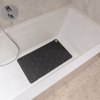 Sealskin Ribb Antiolisthitiko Pataki 40x70cm Anthracite with Black Hook 800624