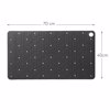 Sealskin Ribb Antiolisthitiko Pataki 40x70cm Anthracite with Black Hook 800624