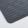 Sealskin Ribb Antiolisthitiko Pataki 40x70cm Anthracite with Black Hook 800624