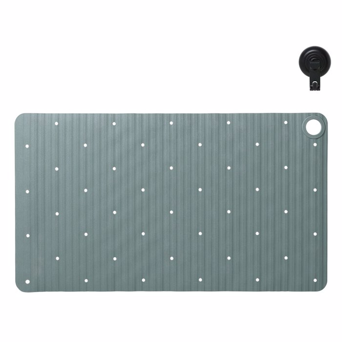 Sealskin Ribb Antiolisthitiko Pataki 40x70cm Green with Black Hook 800625