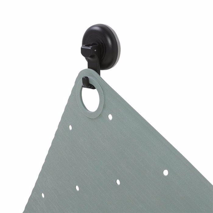 Sealskin Ribb Antiolisthitiko Pataki 40x70cm Green with Black Hook 800625