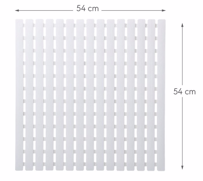 Sealskin Nora Antiolisthitiko Pataki 54x54cm White 800651