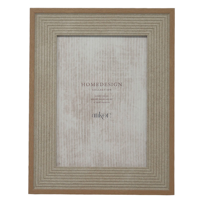 Ankor Korniza Plastiki 13x18cm Kafe me Xulini Opsi (13514-5)