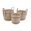 Ankor Set ton 3 Kalathia Psathina Fusika 35x35x39cm (824274)