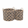 Ankor Set ton 2 Kalathia Psathina Mavra/Fusika F32x32cm/F22x30cm 824304