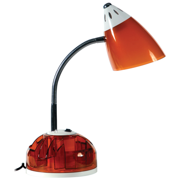 ArLight TLC 310 OR Φωτιστικό Γραφείου Μονόφωτο Πορτοκαλί Ε27 Φ16x49cm 0154059