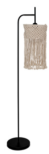 ArLight FLA 6817 Fotistiko Dapedou Monofoto Mavro me Makrame Kapelo E27 F48x158cm 0164055