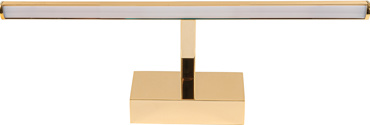 ArLight WLC 402-1 GD Απλίκα LED Οξυντέ με Θερμό Λευκό Φώς 41x5x12cm 0304197