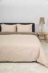 Biokarpet Home Set uperdipli Paplomatothiki Home 'View' Natural Greize 225x245cm