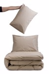Biokarpet Home Set Moni Paplomatothiki Home 'View' Beige/Greize 165x245cm
