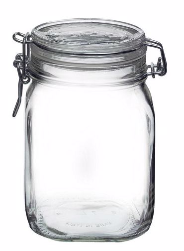 Bormioli Rocco Γυάλινο Bάζο Αποθήκευσης 1000ml BR00600722