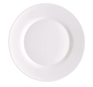 Bormioli Rocco Πιάτο Ρηχό Οπαλίνης Λευκό Φ25cm BR01316600